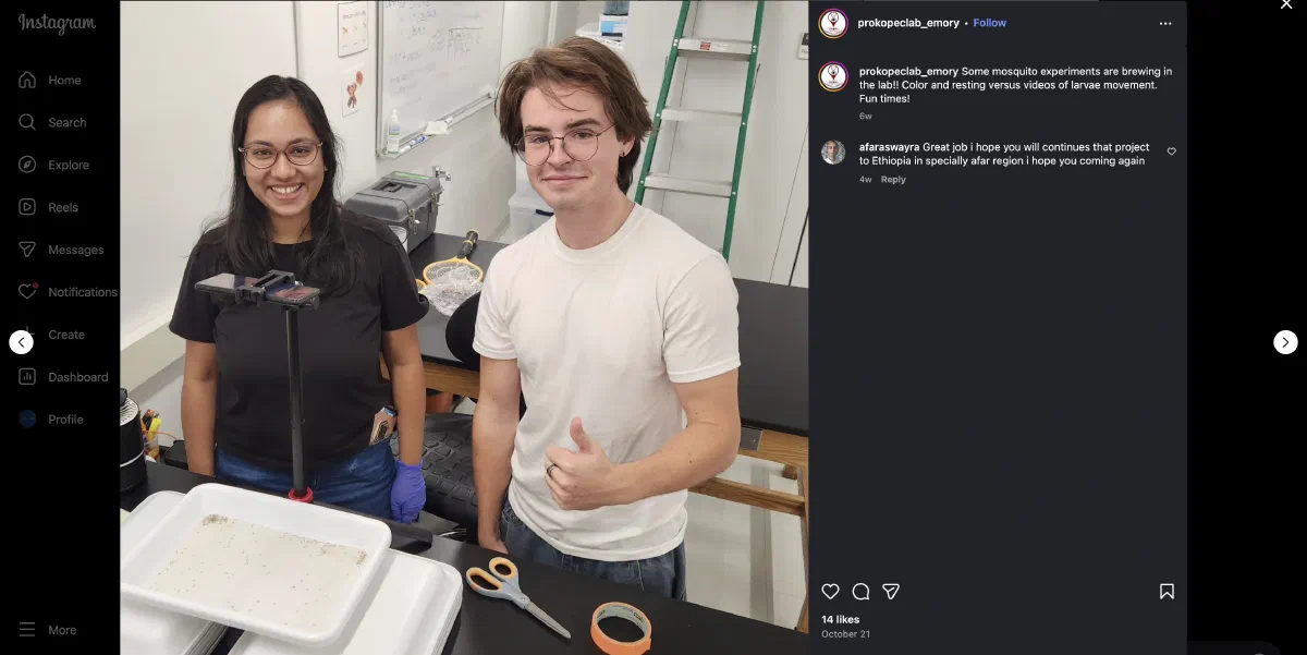 Recording Larvae Videos at Prokopec Lab